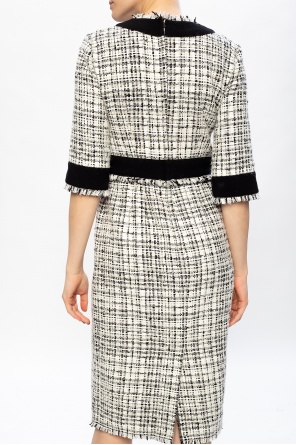 Dolce and on sale gabbana tweed dress